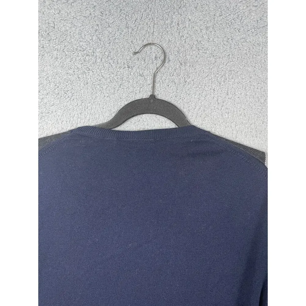 Lacoste Mens Size 7/XXL Blue Pullover Crewneck Sweater